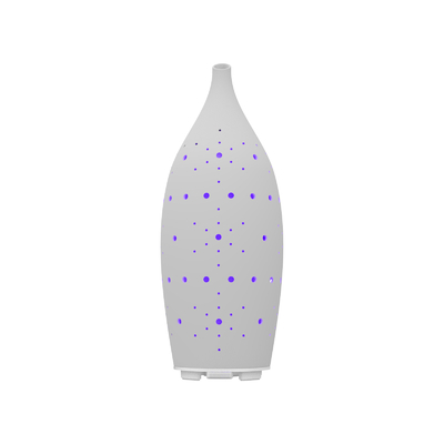 7 difusor de cerámica del aroma del aceite esencial de Cloros 60ml de la máquina del aire del olor